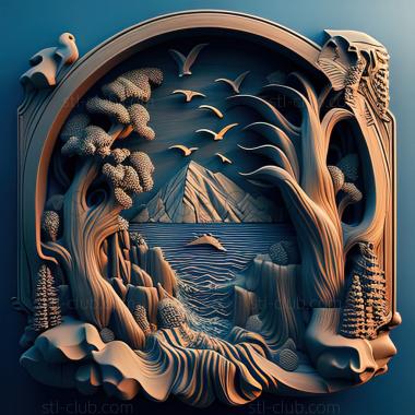 3D модель Игра Побег с острова Роузклифф (STL)